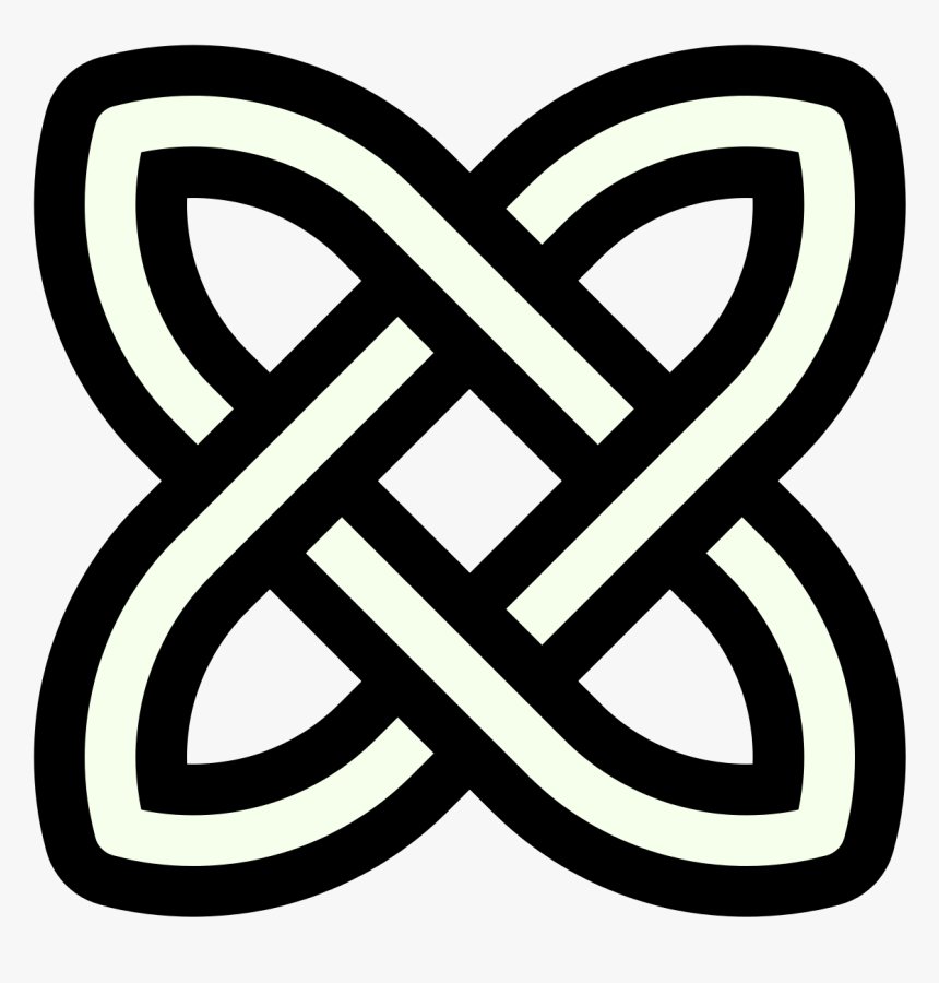 Solomons Knot Ornamental - Heart Celtic Love Knot, HD Png Download