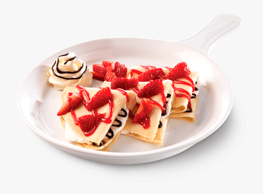 Crepas Con Fresa Png, Transparent Png