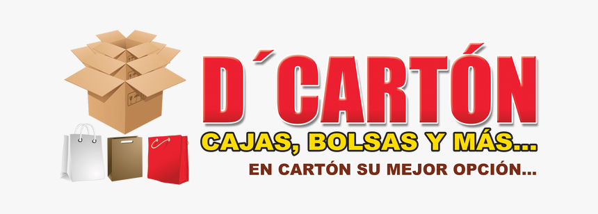 D´carton En Carton Su Mejor Opcion - Graphic Design, HD Png Download