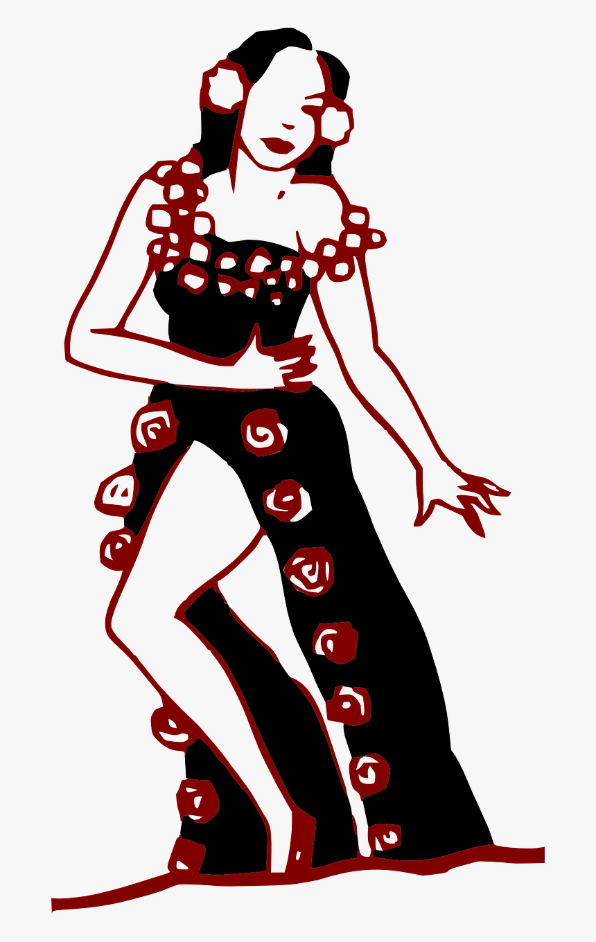 Flamenco Dancer Clipart Gif, HD Png Download