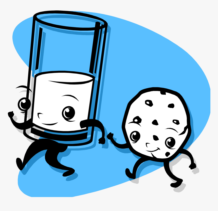Milk And Cookies, HD Png Download