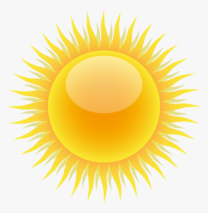 Simple Yellow Flower Clip Art At Clker - Clipart Simple Flowers, HD Png Download