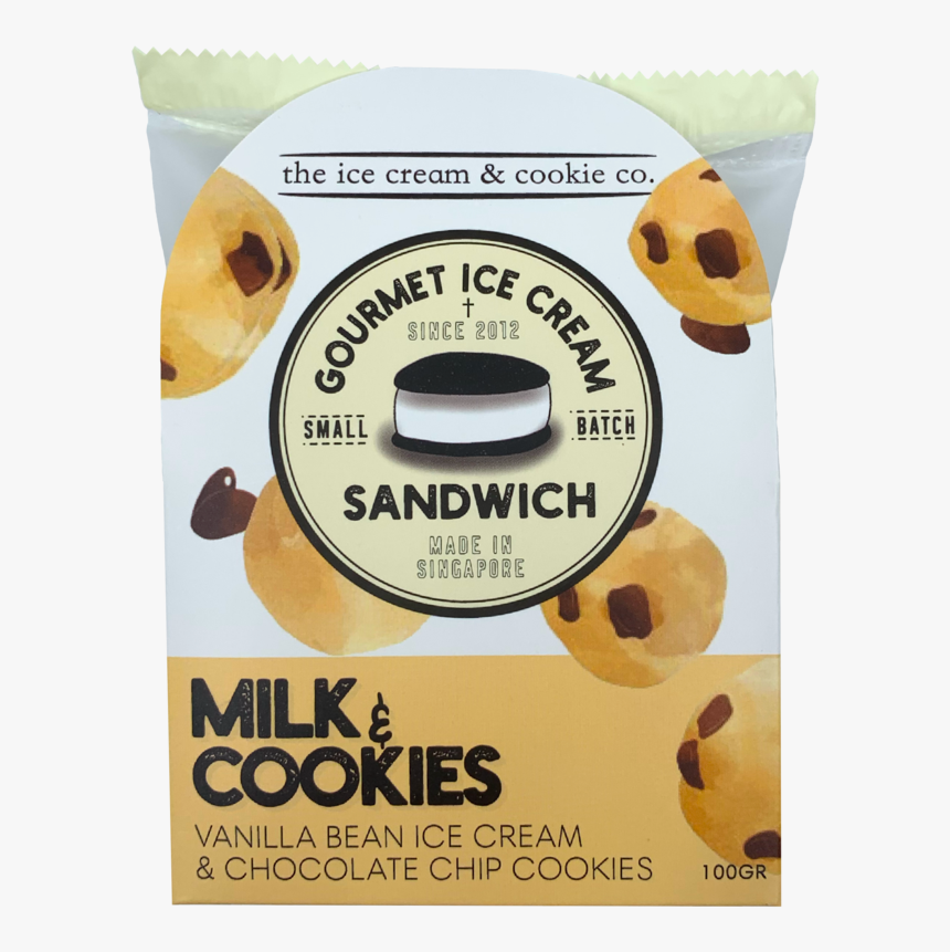 Milk & Cookies - Cookie, HD Png Download
