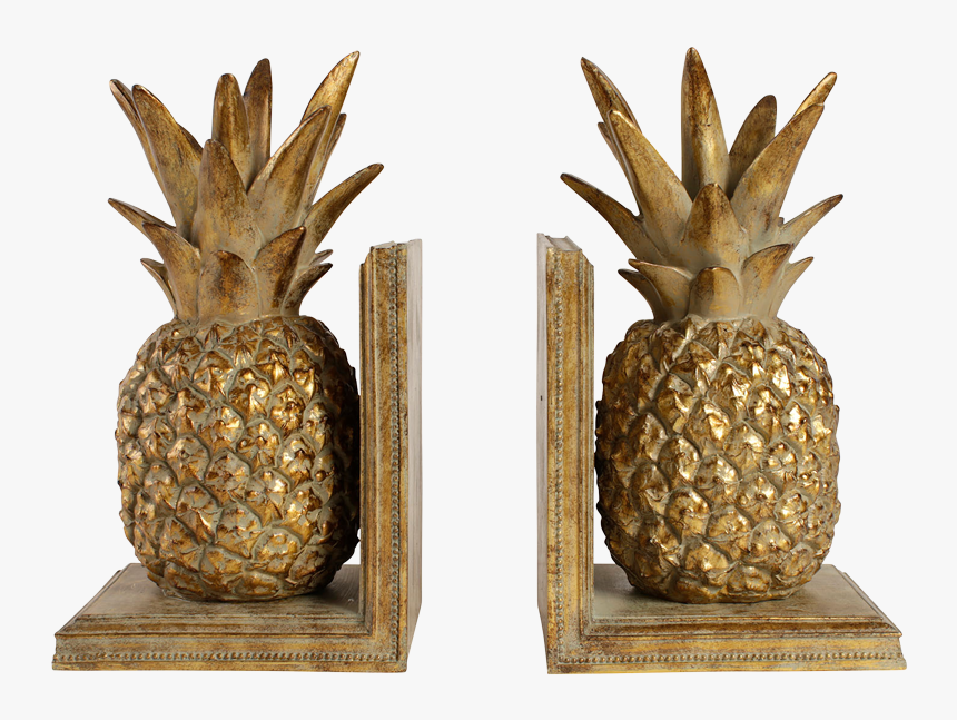 Côté Table Gold Pineapple Book Ends - Pineapple, HD Png Download