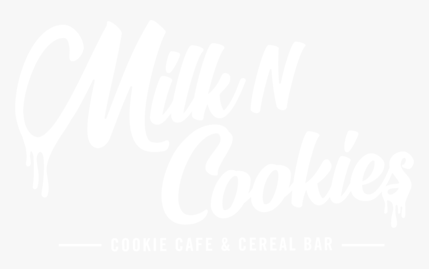 Milkncookies Stacked Drip White - Johns Hopkins White Logo, HD Png Download