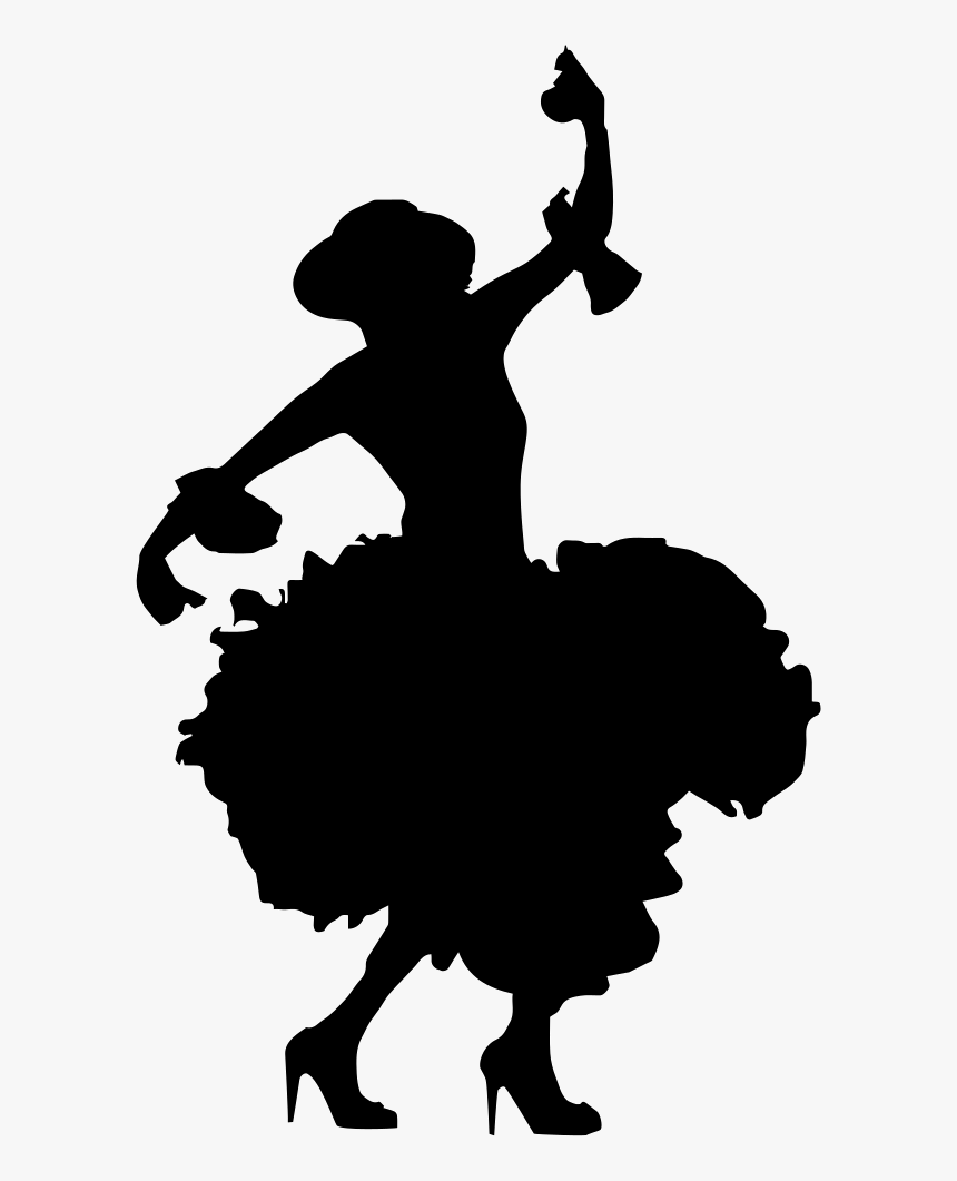 Flamenco Shoe Stock Photography Dance Royalty-free - Art Performance Siluet, HD Png Download