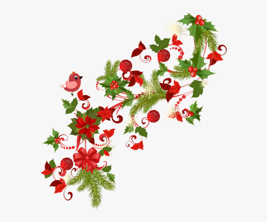 Poinsettia Clipart Divider - Christmas Day, HD Png Download