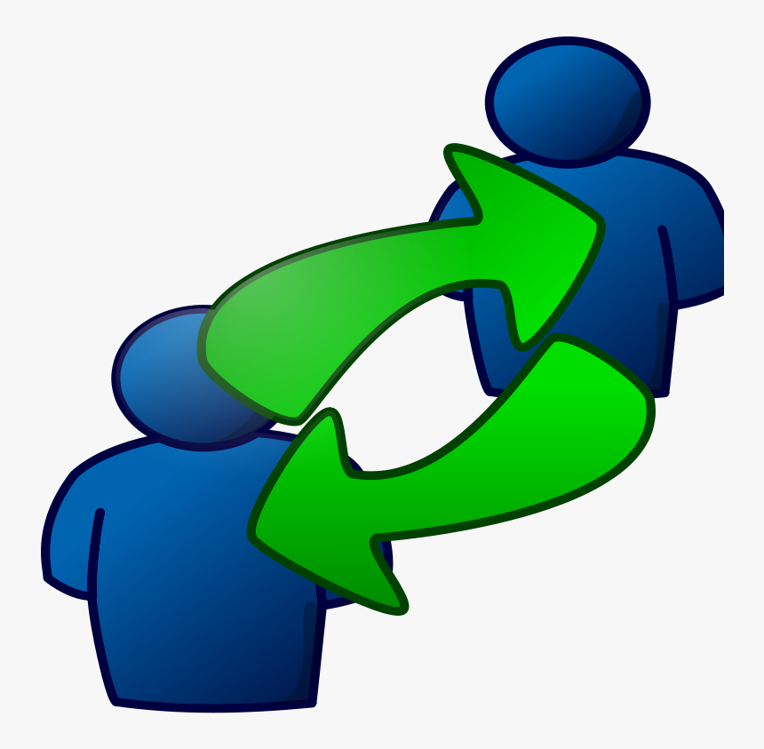 Red, Peer To Peer, Igual, Compartir, Peer To Peer - Peer To Peer Clipart, HD Png Download