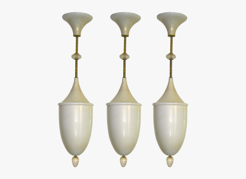 1980s Gold And Pearl Ivory Murano Glass Pendant Chandelier/lantern - Antique, HD Png Download