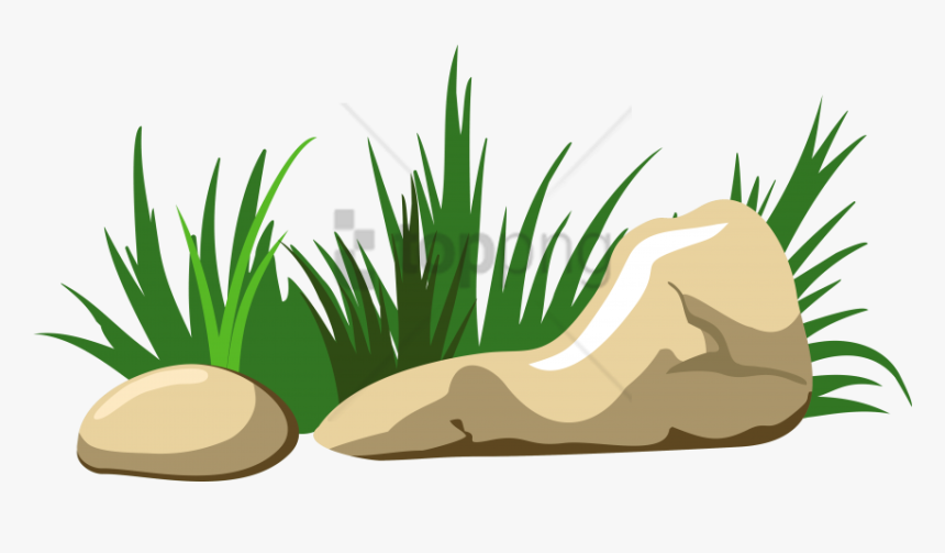 Png Image With Transparent - Cartoon Transparent Background Grass Png, Png Download