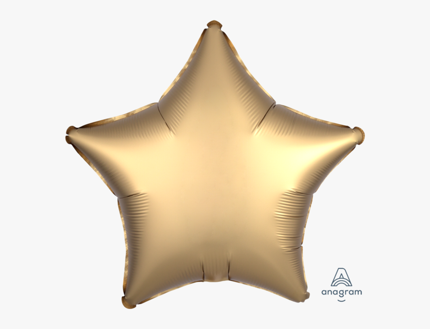 Gold Star Balloon, HD Png Download