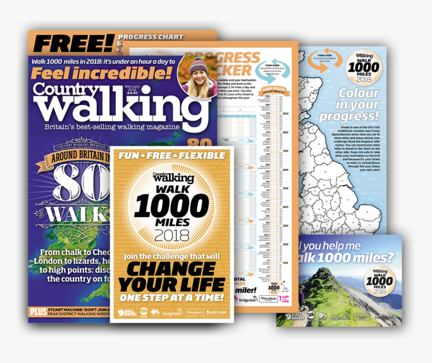 Country Walking Magazine, HD Png Download
