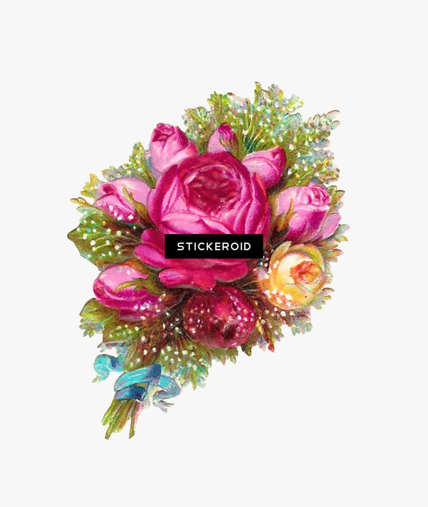 Yellow Flowers Bouquet - Transparent Background Flower Bokeh Png, Png Download