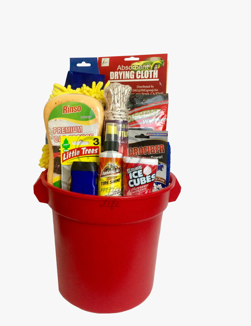 Car Wash Gift Basket, HD Png Download