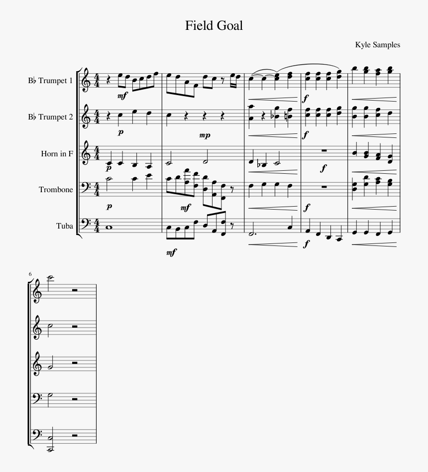 Battle Cry Of Freedom Trumpet Sheet Music, HD Png Download