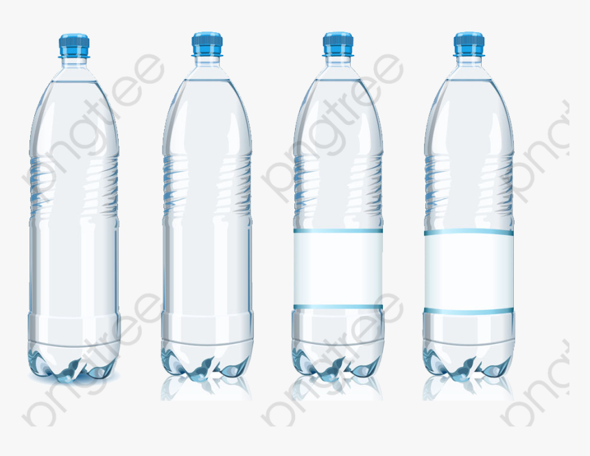 Transparent Water Bottle Clipart - Plastic Bottle, HD Png Download
