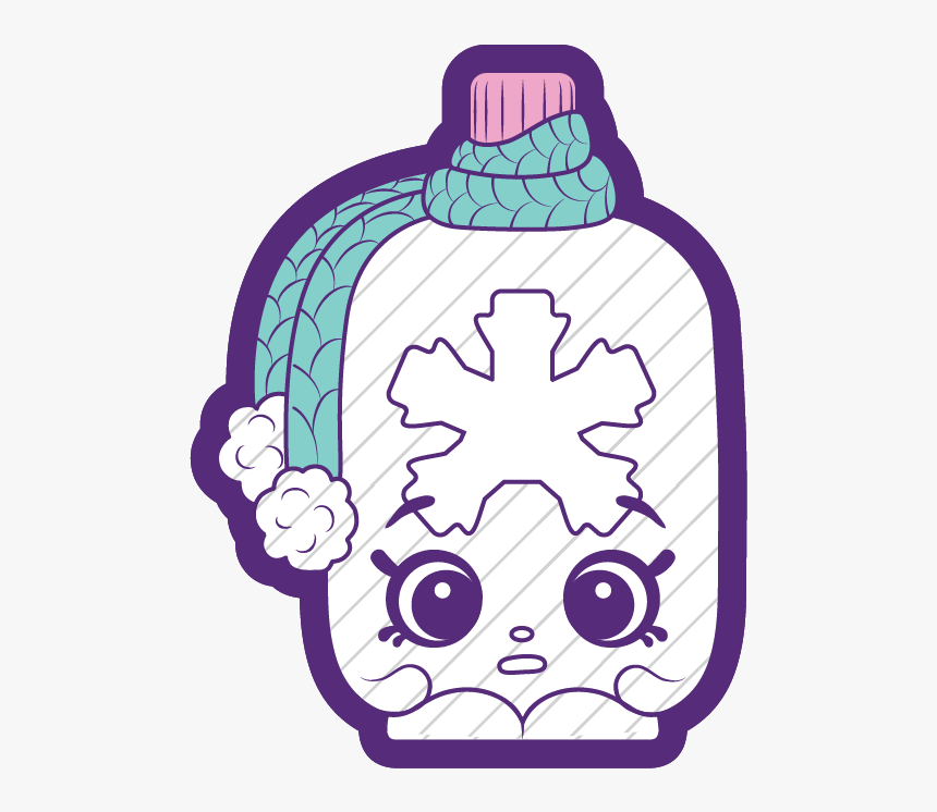 Kids Nursery Art - Icy Cool Kids Shopkins, HD Png Download