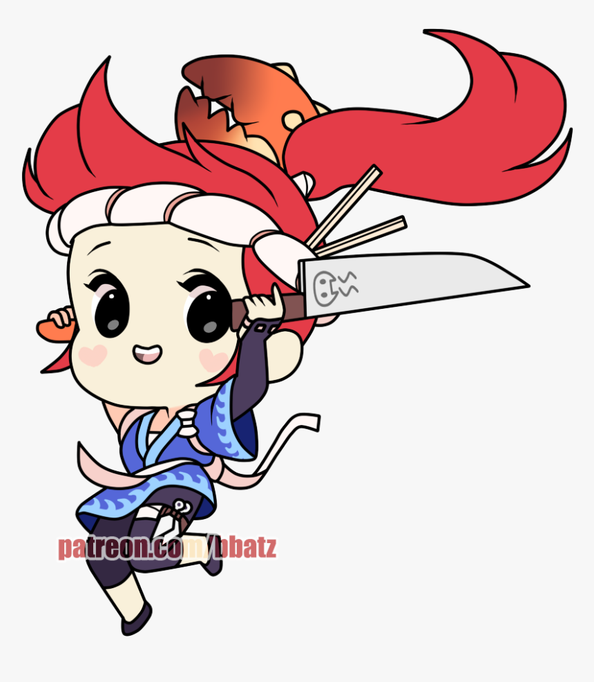 Akali Sashimi Png, Transparent Png