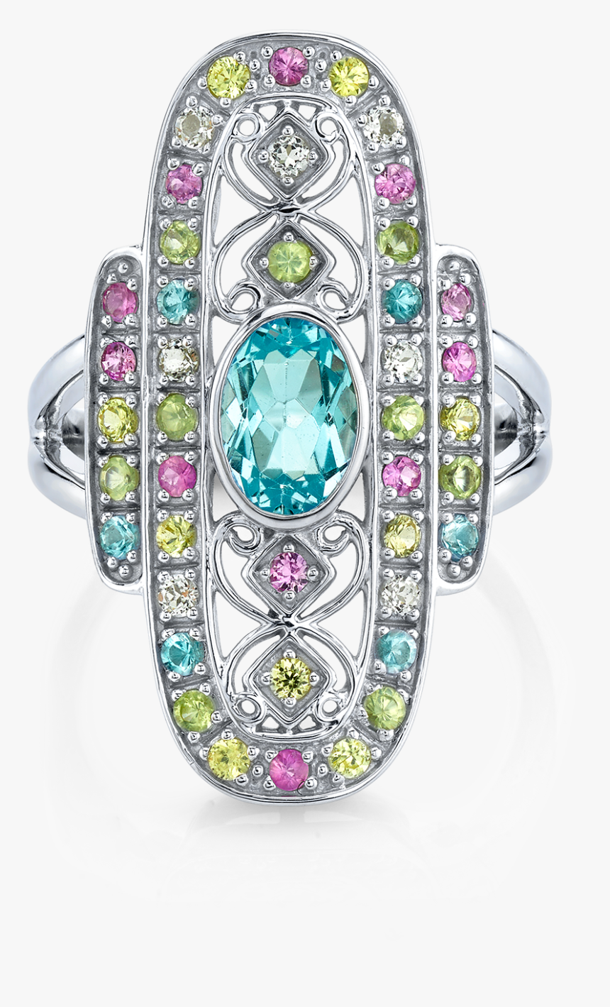 Transparent Pastel Rainbow Png - Antique Ring Transparent Background, Png Download