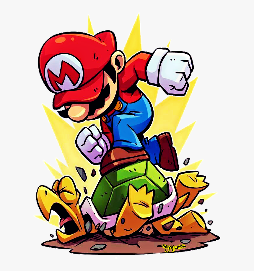 #mario Bross Kaos - Mario Chibi, HD Png Download