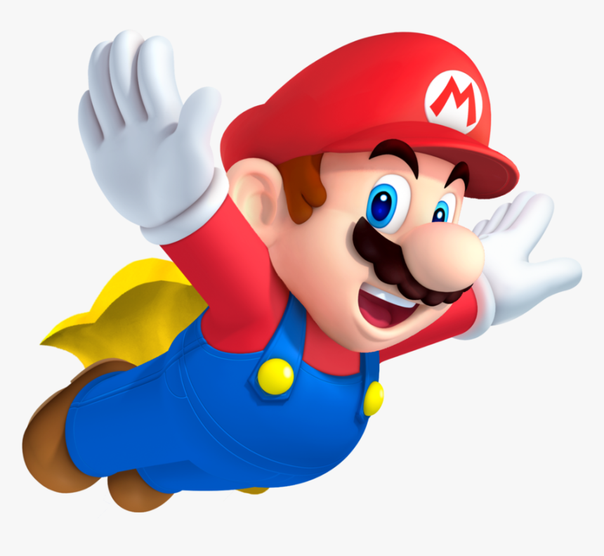 Toy Wallpaper Bros Mario Computer Super - Super Mario With Cape, HD Png Download