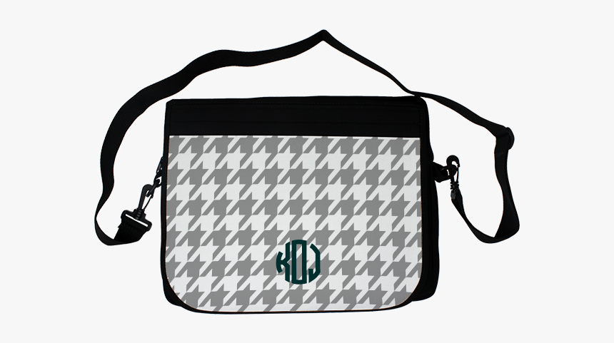 Houndstooth Laptop Bag 
title Houndstooth Laptop Bag - Bag, HD Png Download