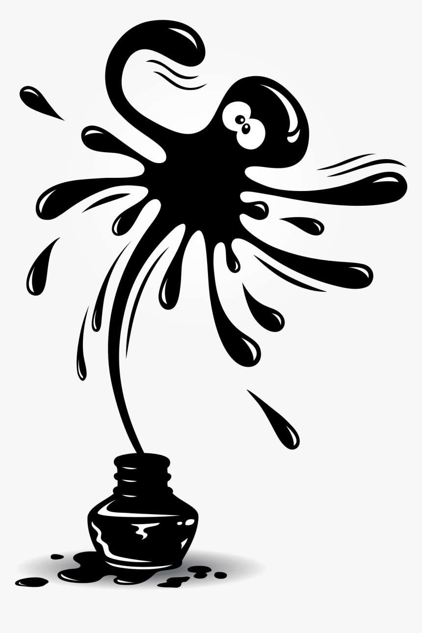 Octopus Ink Clipart, HD Png Download