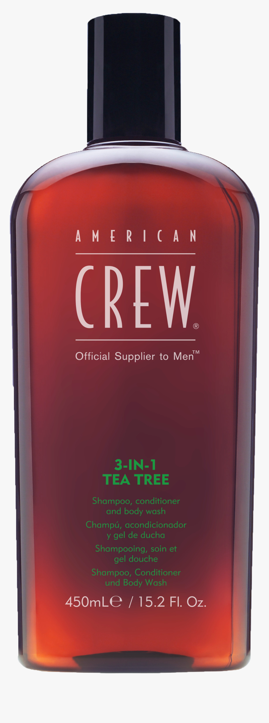 American Crew 3 In 1 Tea Tree Shampoo Conditioner Body - American Crew Daily Shampoo 250ml, HD Png Download