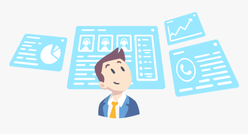 Call Center Monitoring - Monitor Call Center, HD Png Download