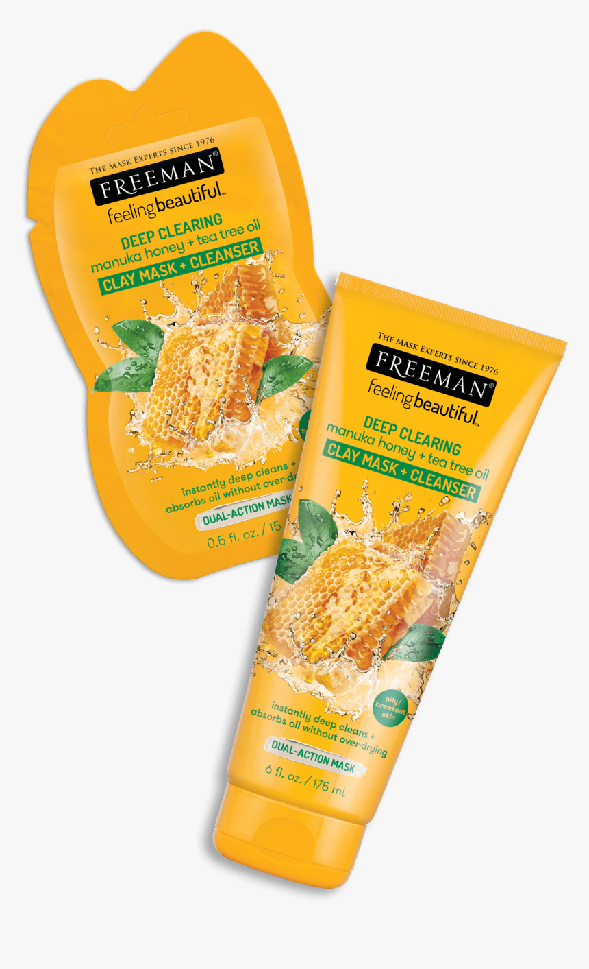 Freeman Deep Clearing Manuka Honey Tea Tree Oil, HD Png Download