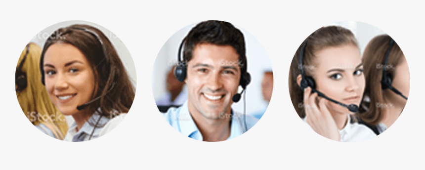 Shared Call Center Agents - Agent Smiling Call Center Transparent Png, Png Download