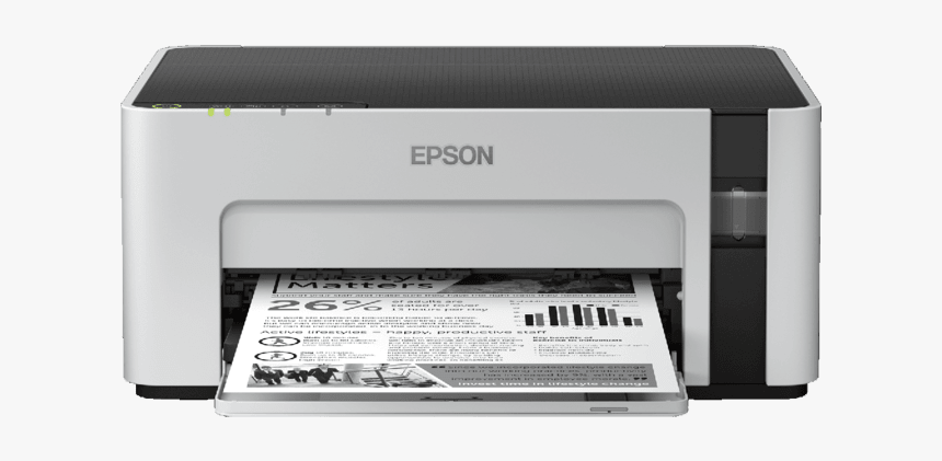 Impresora Epson Ecotank M1120 Monocromatica Inalambrica - Epson Black And White Printer, HD Png Download