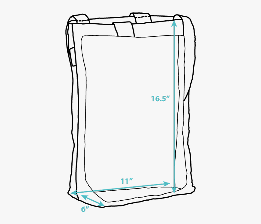 Houndstooth Grocery Tote - Sketch, HD Png Download