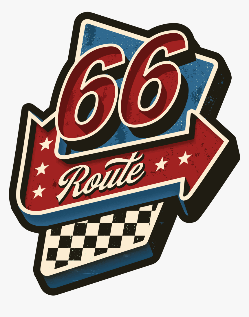 Route 66 Hotel Sign 
 Class Lazyload Lazyload Mirage - Kick American Football, HD Png Download