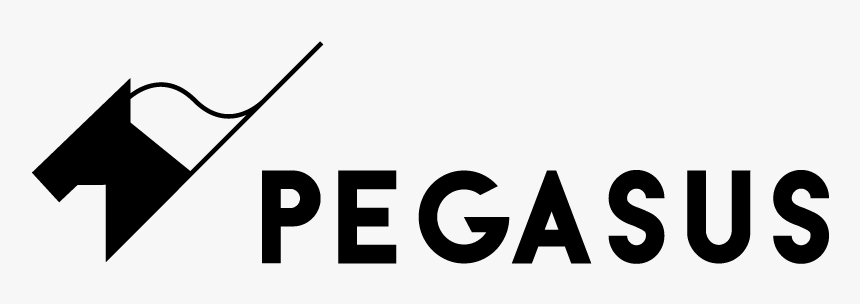Pegasus Font Logo Design Png, Transparent Png