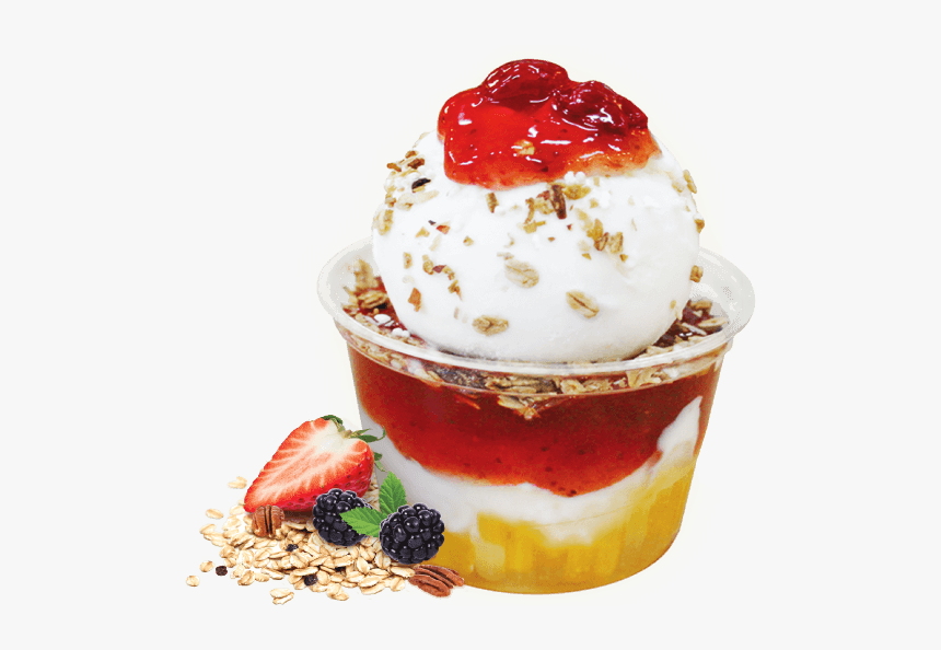 Helado Yolphy - Helado Sundae De Bola, HD Png Download