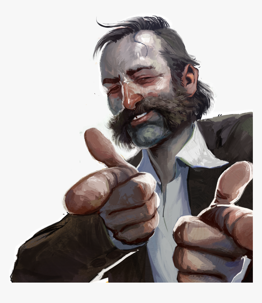 Disco Elysium Character Art, HD Png Download