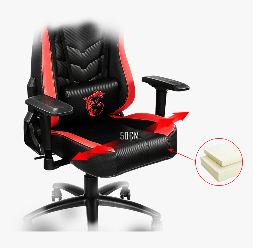 Chair - Msi Mag Ch110 Review, HD Png Download