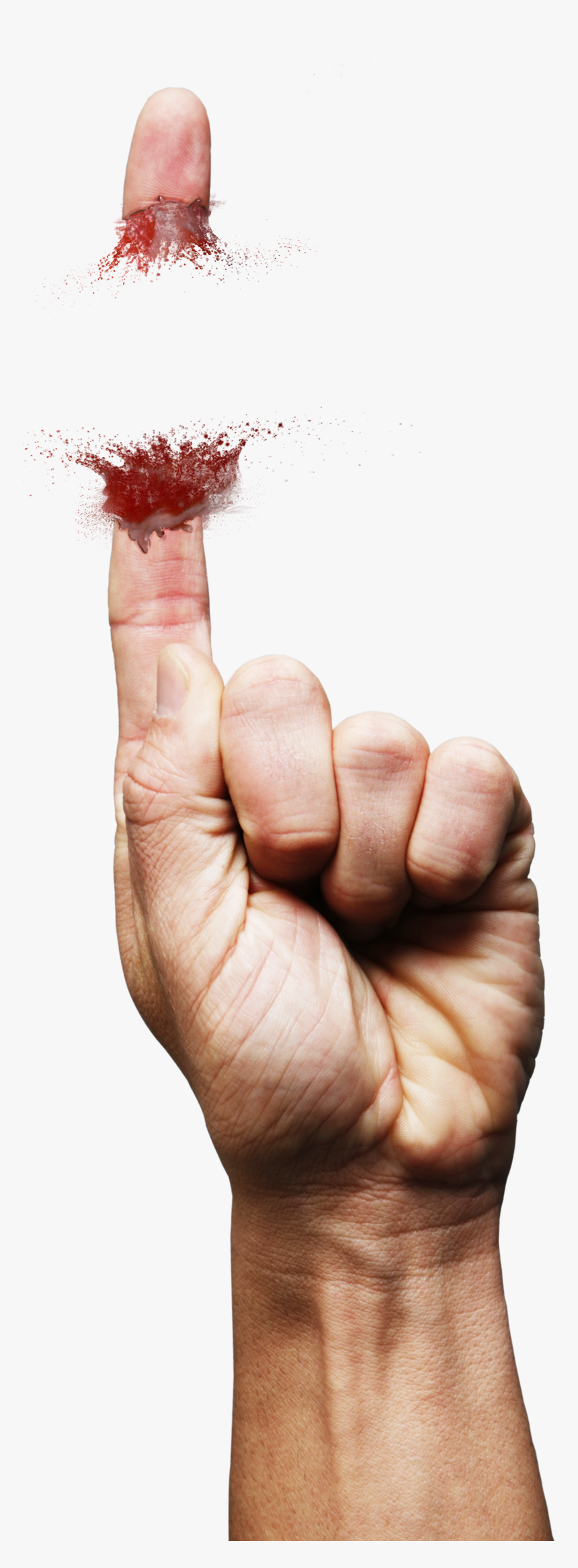 ⚪👆⚪
#ftestickers #hand #finger #blood #handgun #gun - Distaff Thistles, HD Png Download