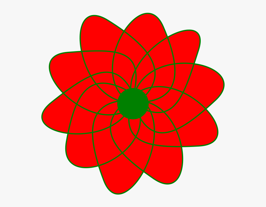 Christmas Flower - Clip Art, HD Png Download