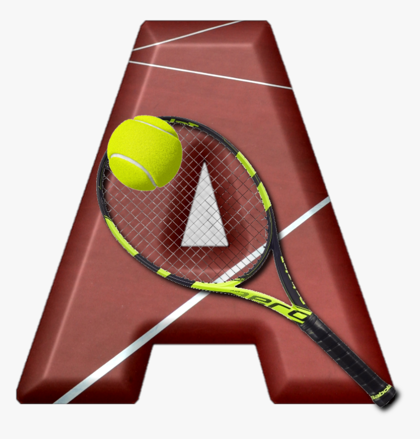 Alfabeto Bola De Tenis Rosa, HD Png Download