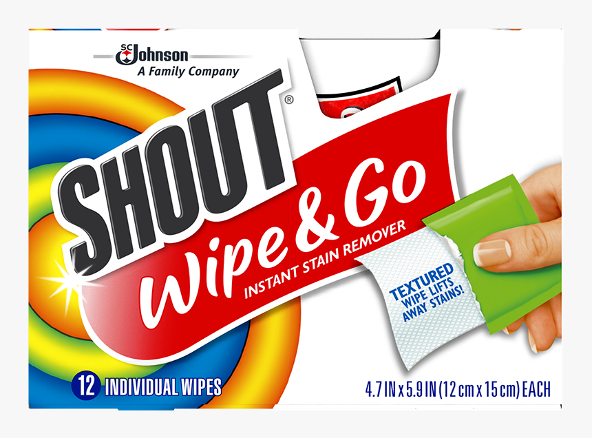 Shout Wipe And Go, HD Png Download