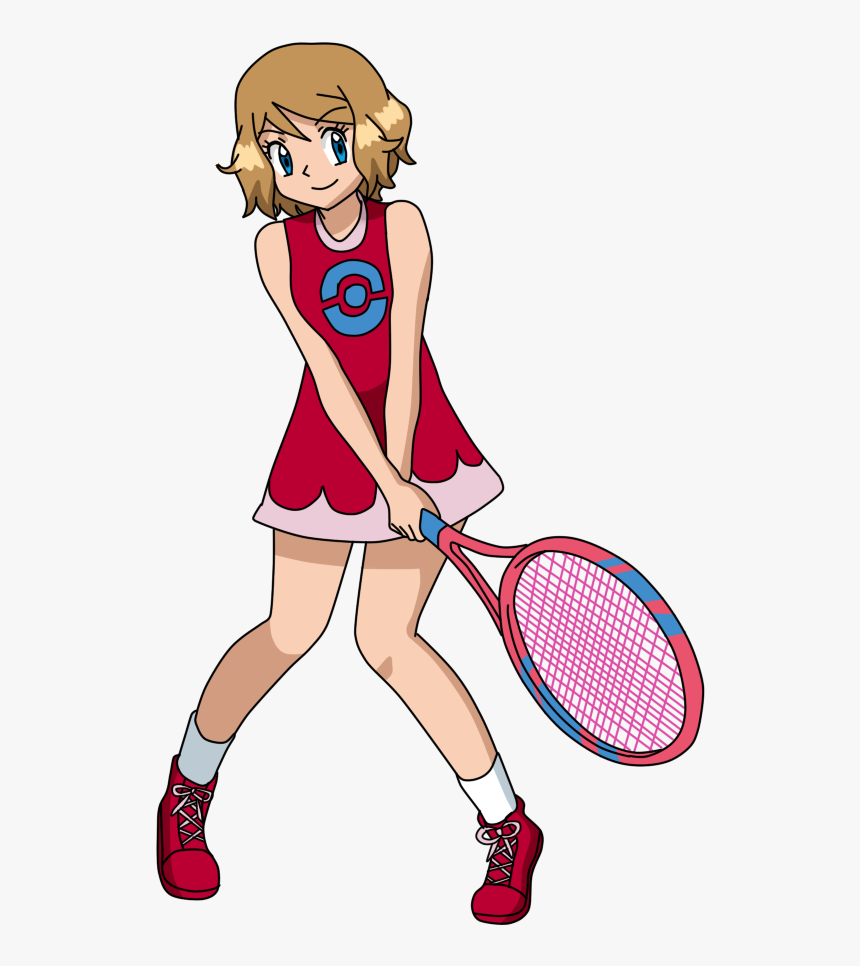 Tennis Vector Sports Meet - Serena Pokemon Tennis, HD Png Download