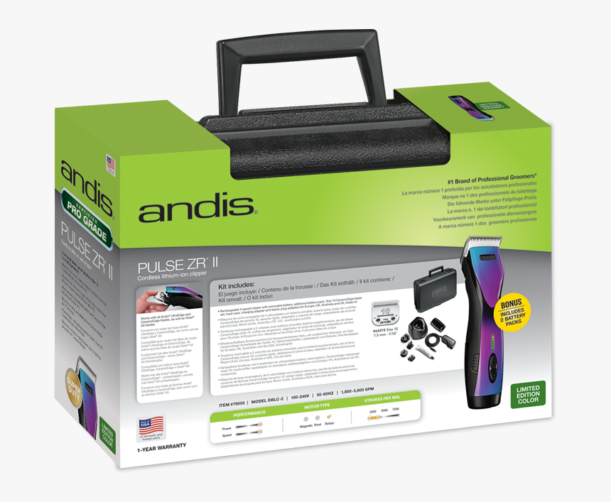 Andis Pulse Zr 2, HD Png Download