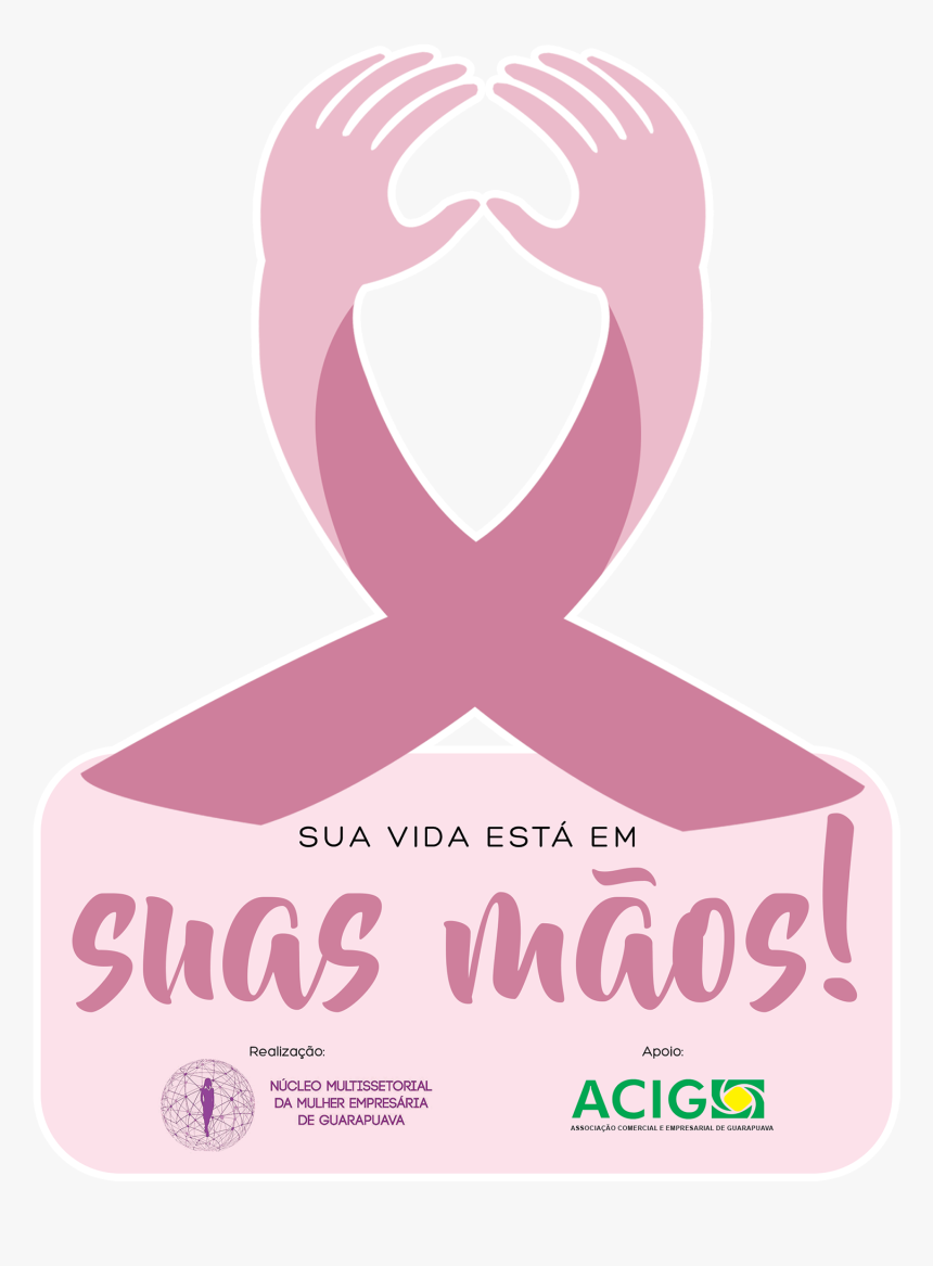 Programação Do Outubro Rosa Começa Segunda-feira - Illustration, HD Png Download