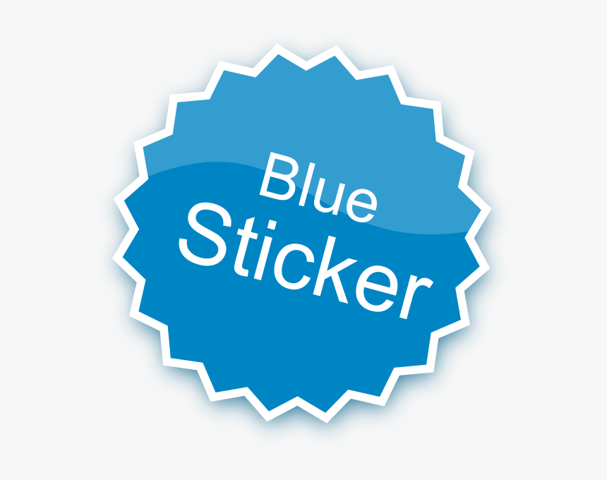 Blue Sticker Svg Clip Arts - Salão De Beleza, HD Png Download