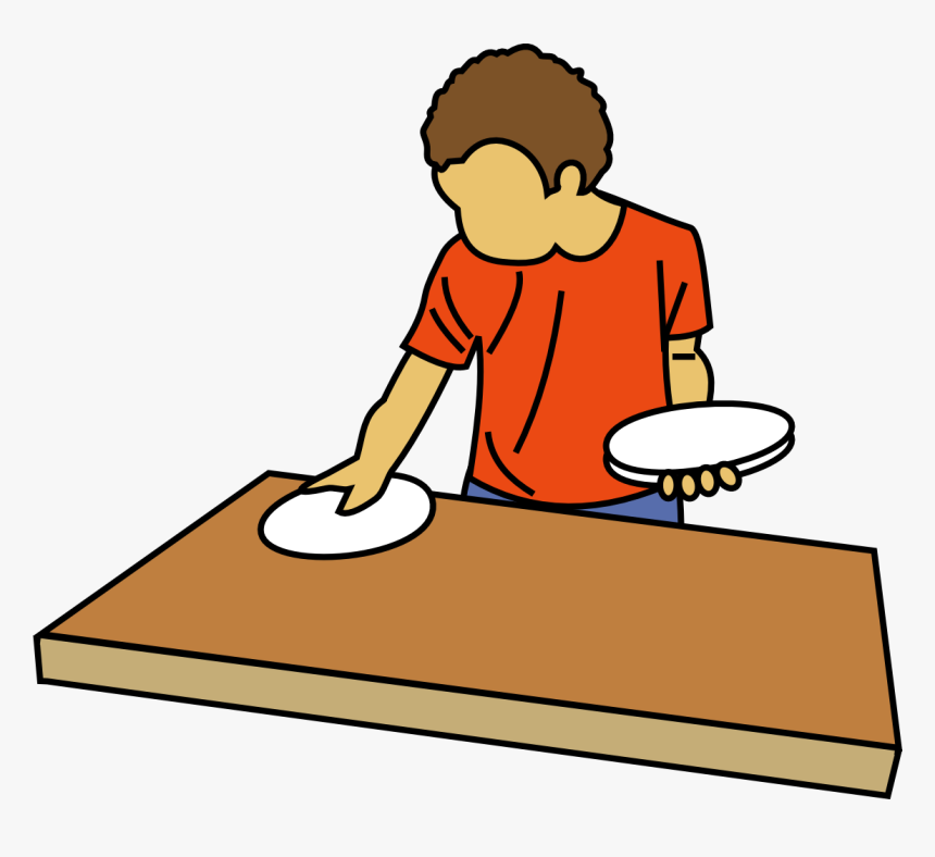Laying The Table Clipart - Make The Table Clipart, HD Png Download