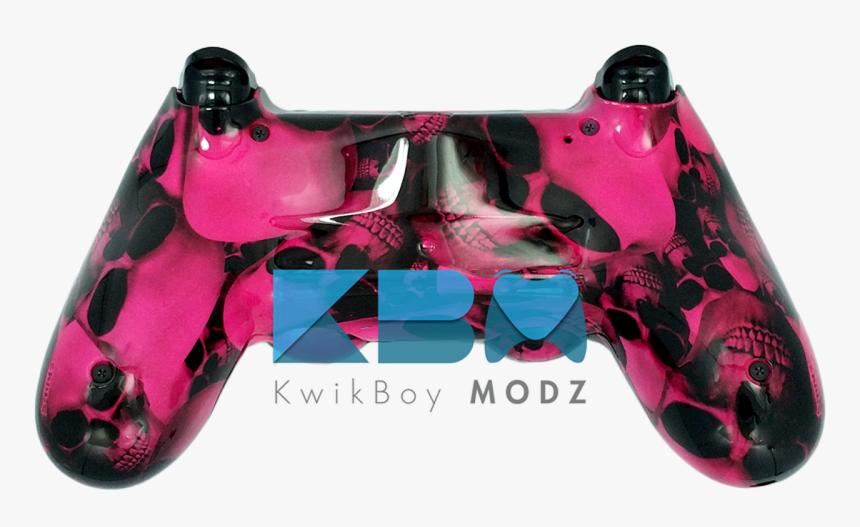 Skull Pile Pink Custom Ps4 Controller, HD Png Download