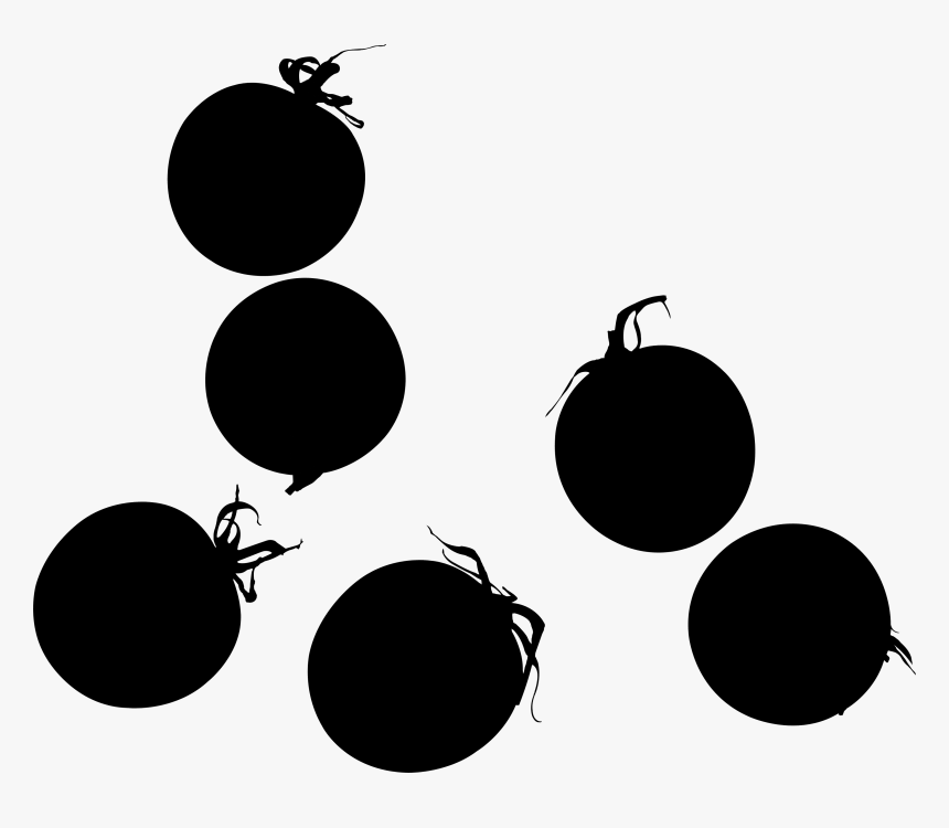 Tomato Silhouette - Tomatoes Png, Transparent Png