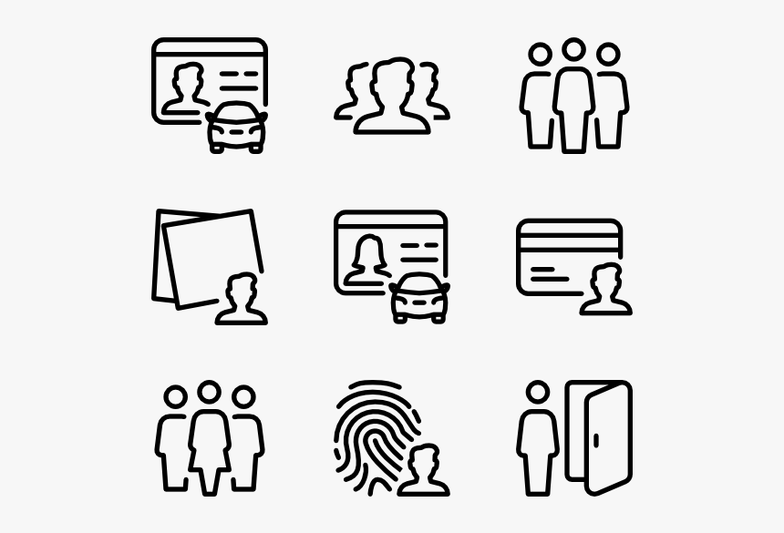 Users - Design Vector Icon, HD Png Download